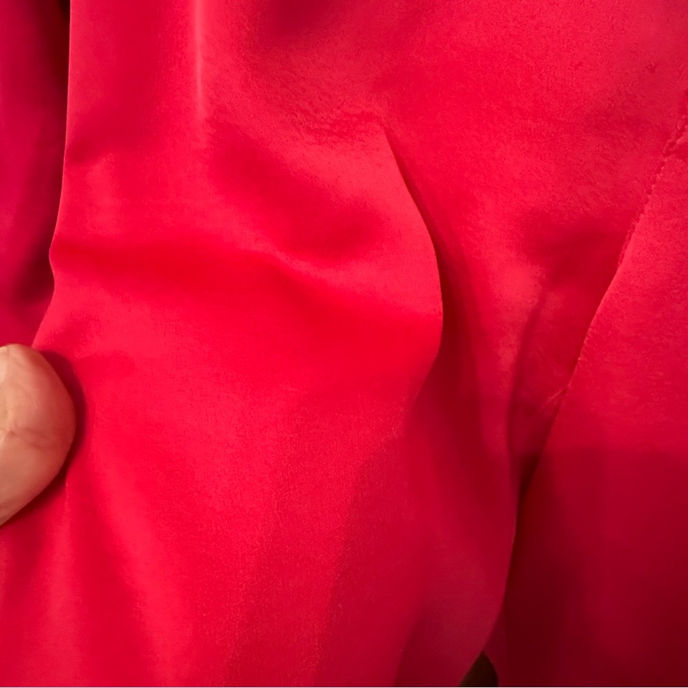 Never worn JustFab‎ Vibrant Pink Pantsuit - Picture 5 of 8